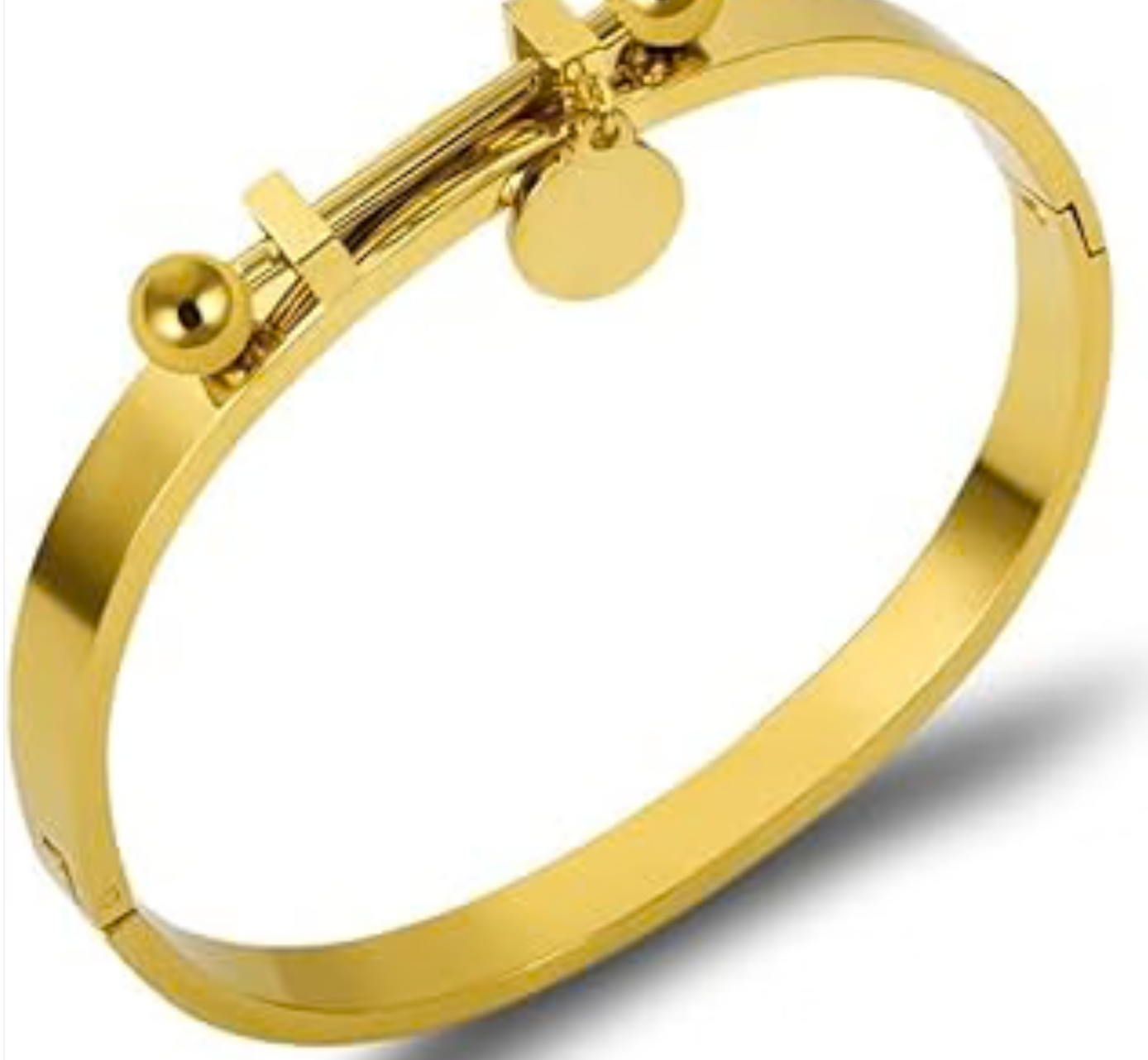 HoopLa - Wholesale Bangle Bracelet -  Love Bar Bracelet- Hinged Cuff- Stainless Steel Bangle4