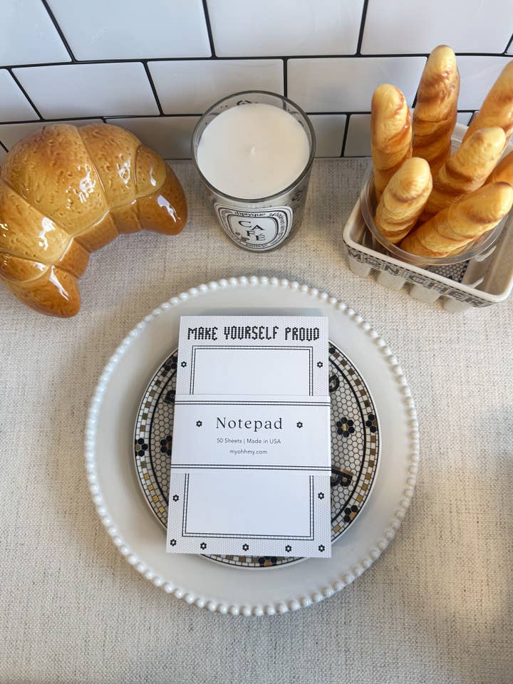 Make Yourself Proud Mosaic Notepad 4x6 for wholesale by My Ohh My Studio