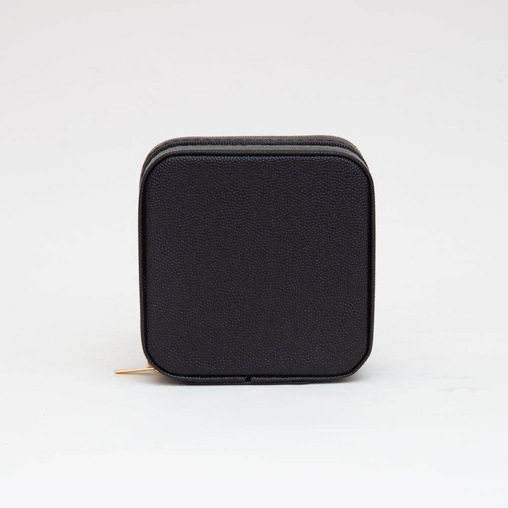 MiMi Wholesale - Wholesale Jewelry Box/Organizer - TG10707 Quilted Zip Around Square Jewelry Box16