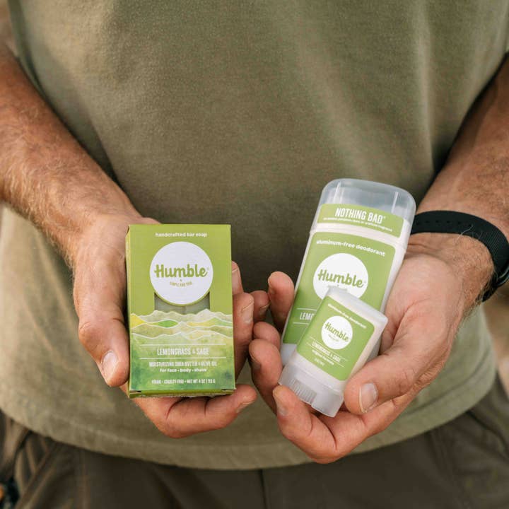 Humble Brands, Inc. - Wholesale Deodorant - Unisex - Lemongrass & Sage Original Deodorant