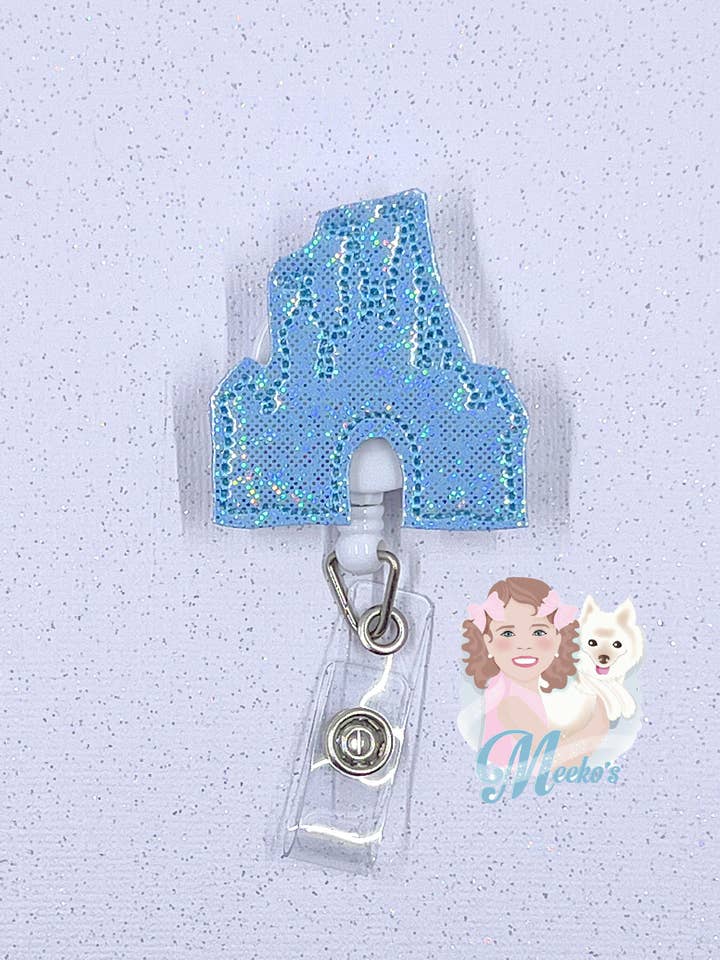 Castle & Princess Badge-rulleholder til sygeplejersker og lærere for engroshandel hos Meeko’s Must Haves