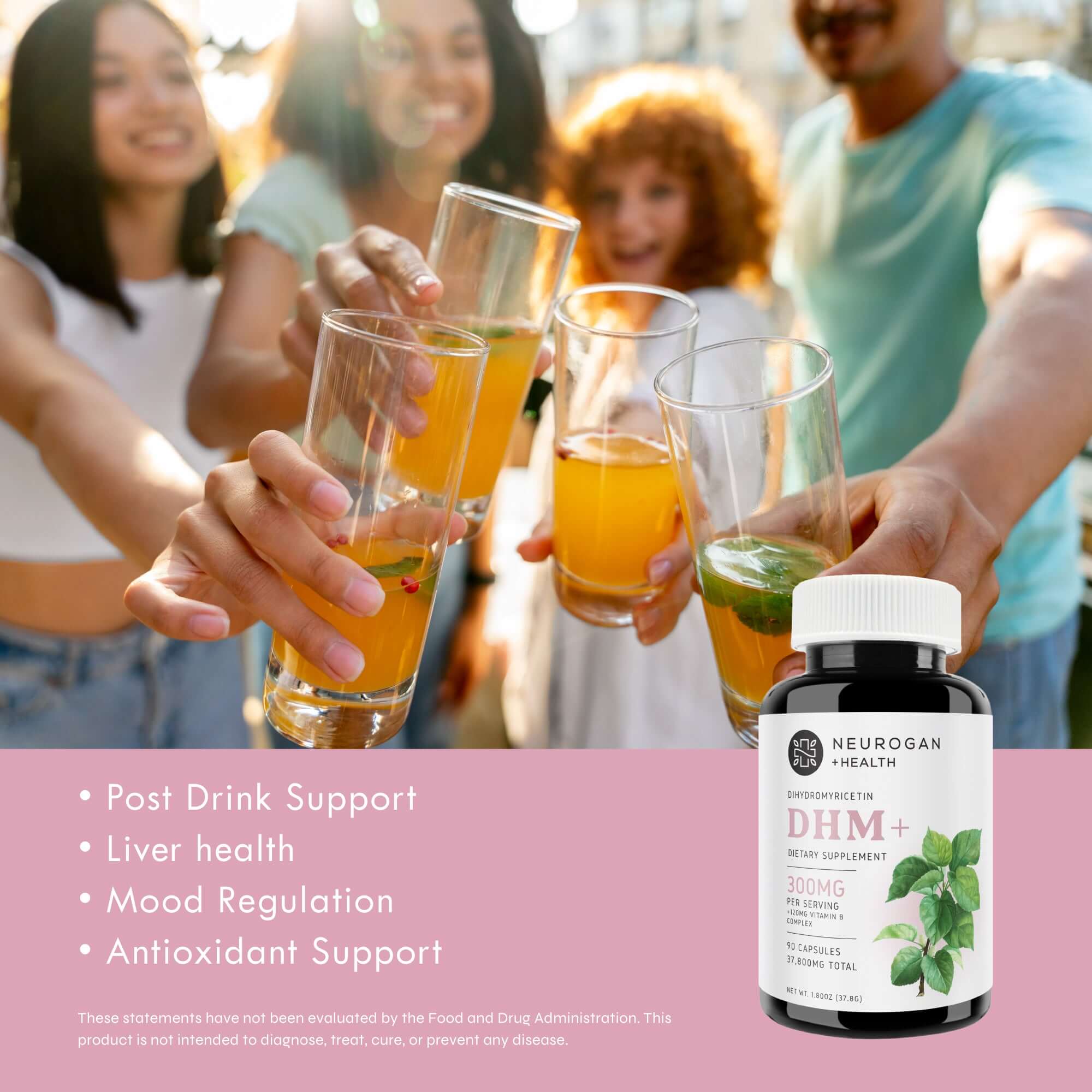 Neurogan Health – wholesale Oral supplement/vitamin – Dihydromyricetin Capsules (DHM)3