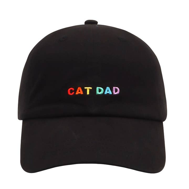 HATPHILE - Wholesale Baseball Cap - Men's - Hatphile Cat Dad Soft Baseball Cap