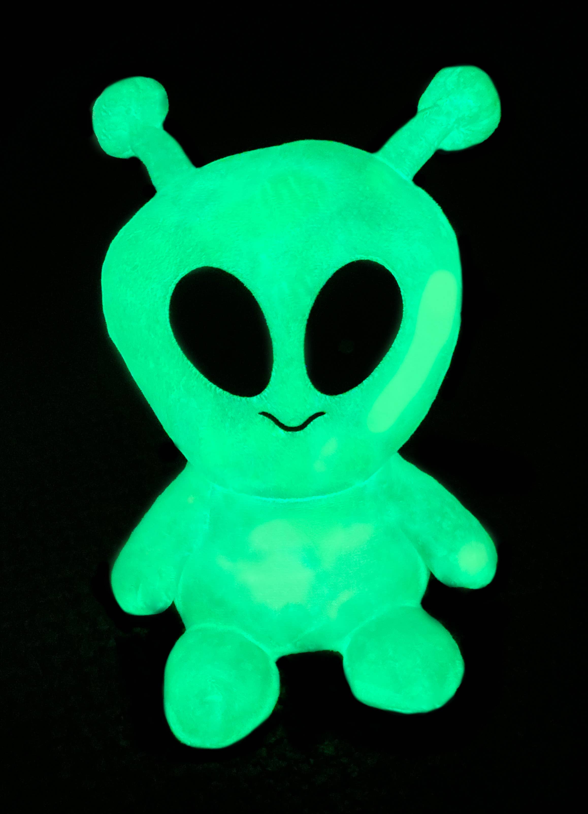 1i4 Group - Wholesale Stuffed/Plush Toy - Kids & Baby - Alex Alien Glow-in-The-Dark Warm Pal