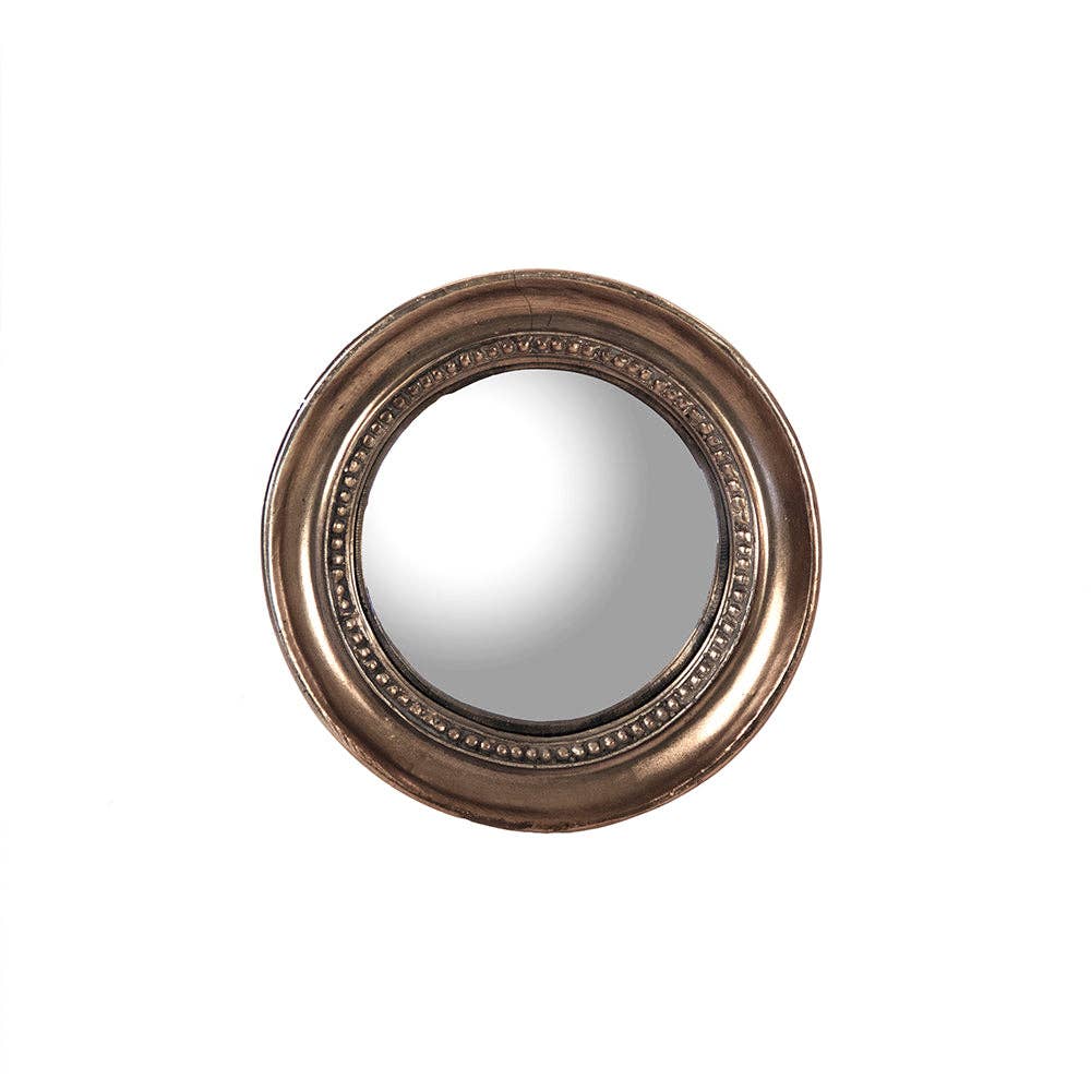 Antique Bronze Lenka Mirror (convex) for wholesale on Faire0