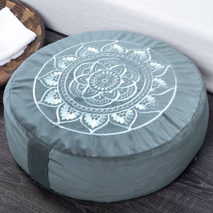 Florensi - Wholesale Meditation Supplies - Meditation Cushion - Large & Velvet Cover5