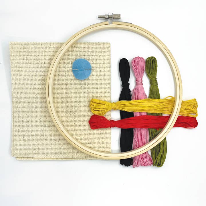 budgiegoods – wholesale Embroidery/cross-stitch supplies – Queen of Hearts Cross Stitch Kit 3