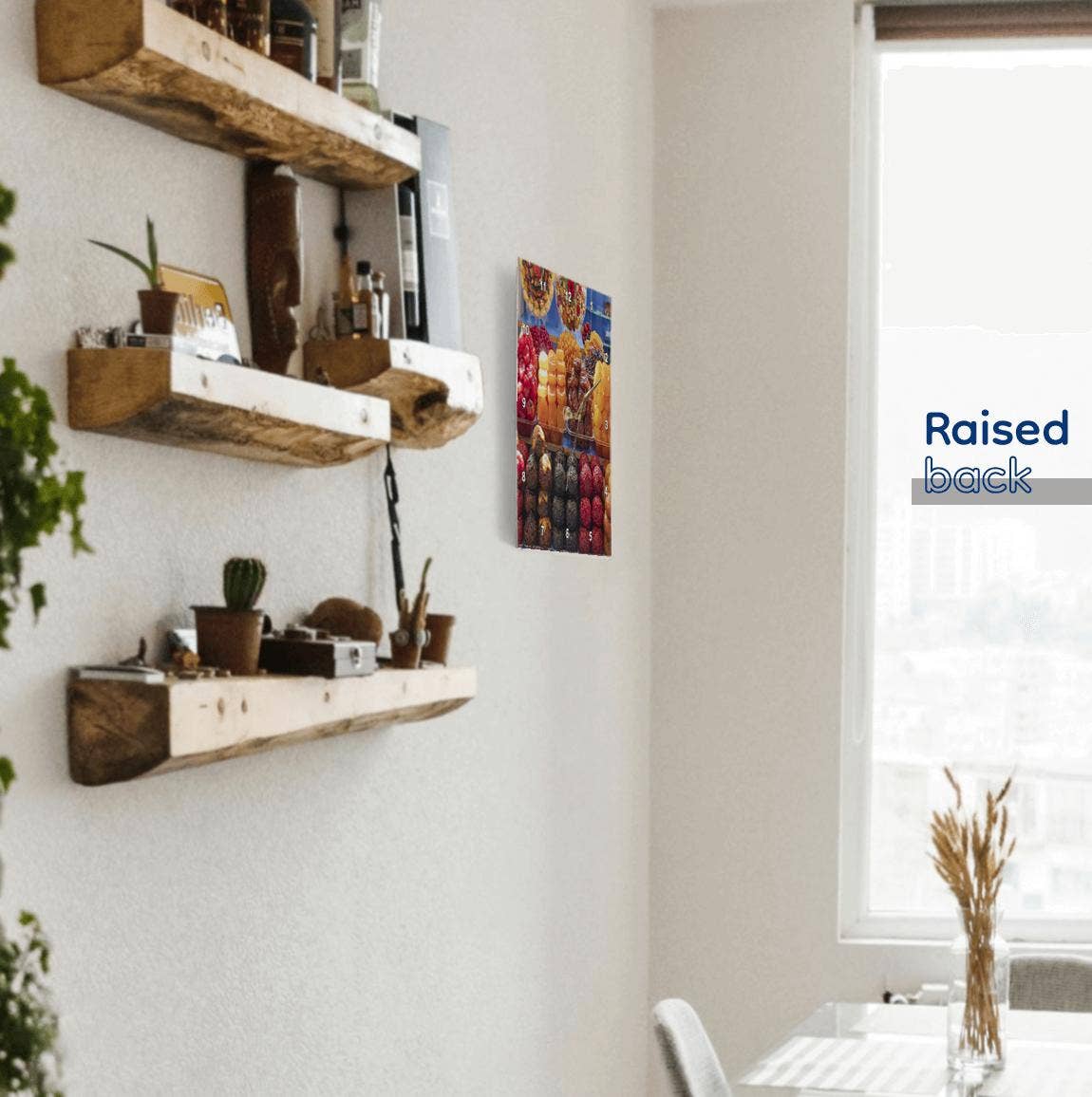 3dRose - Venta al por mayor Relojes de pared - 3dRose, Armenia, Ereván. Mercado de agricultores. Frutas secas., Reloj de pared4