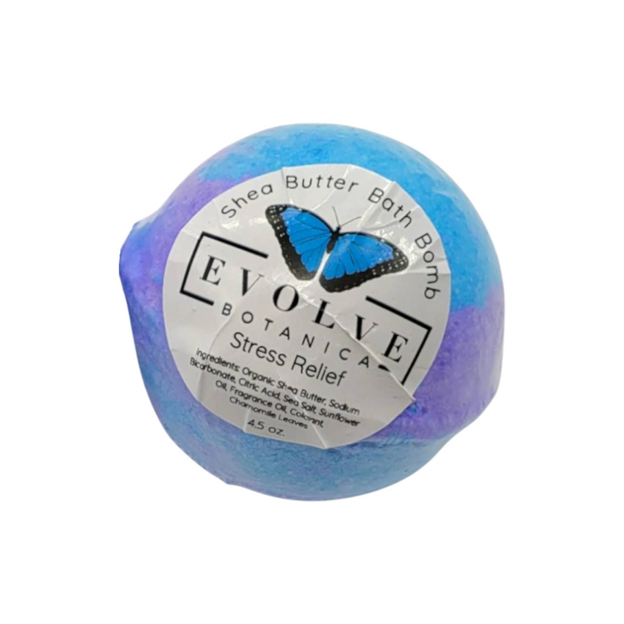 Evolve Botanica - Wholesale Bath Bomb/Fizz - Natural Bath Bomb handmade Chamomile - Stress Relief
