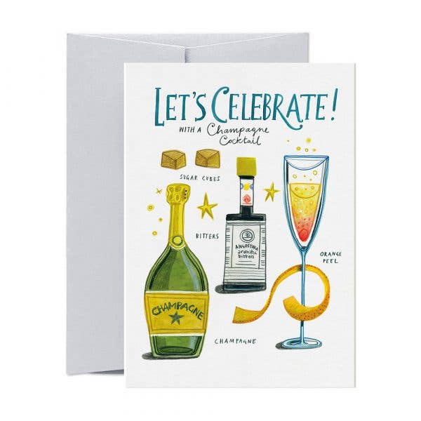 Let's Celebrate Card for wholesale by Print Glorious Print