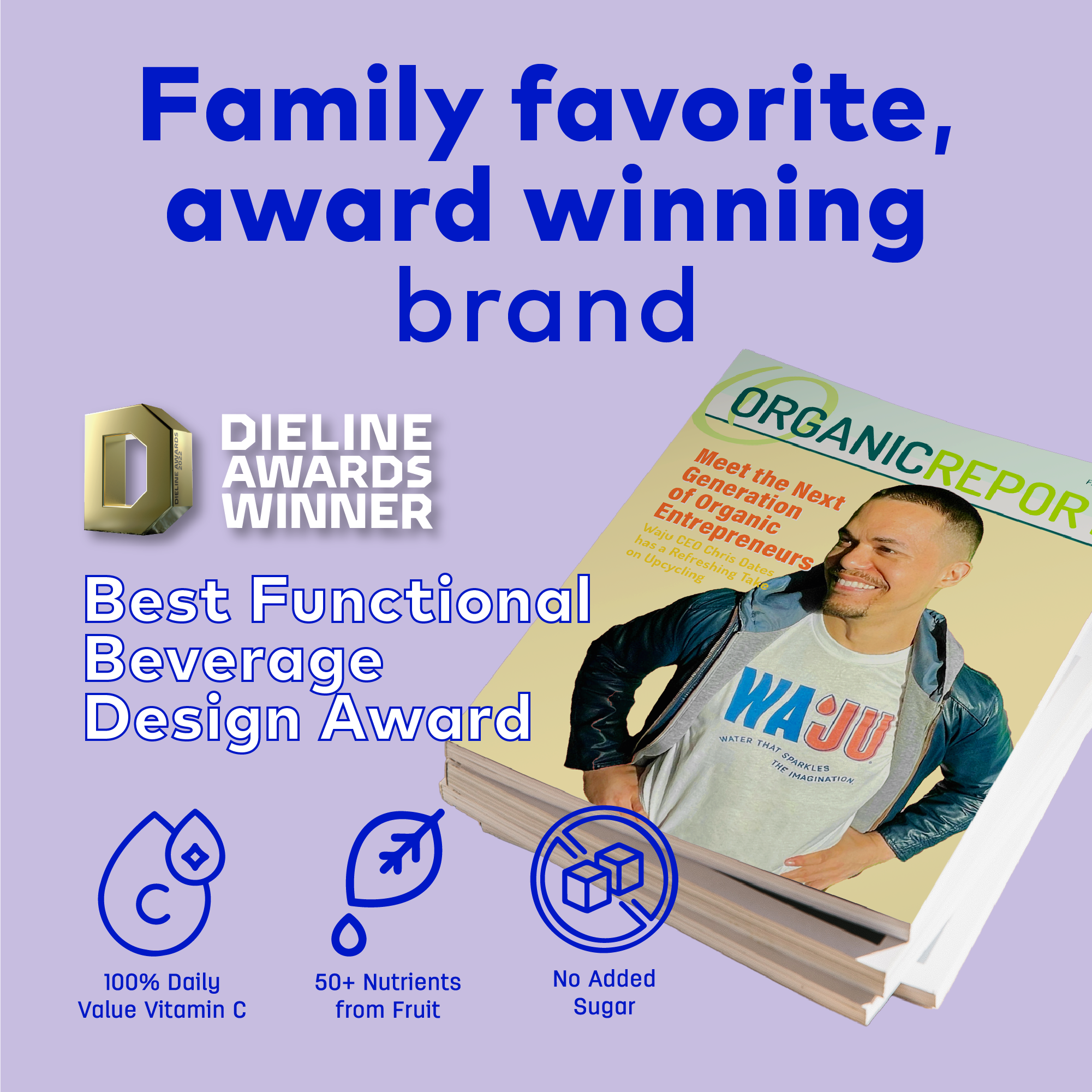 WAJU Water - Wholesale Sparkling Water - Blueberry Water from Fruit | Sparkling Water | Antioxidants4