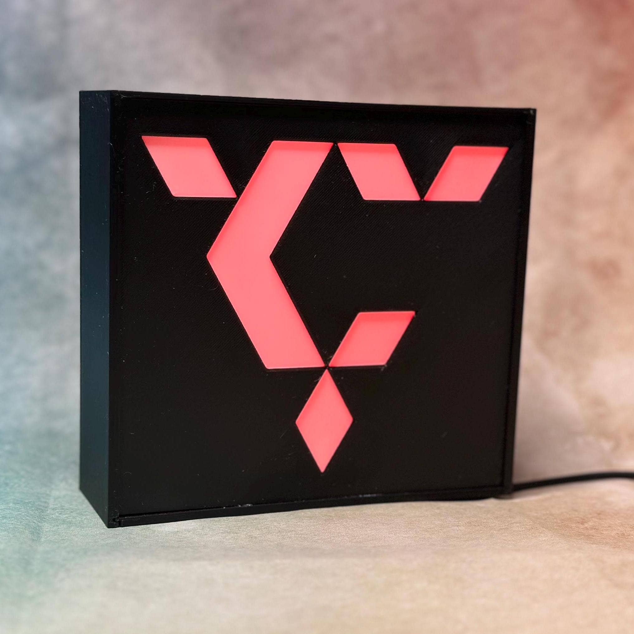 <3 Studio - Wholesale Accent/Desk Lamp - Customizable LED K-Pop Seventeen Light Carat2