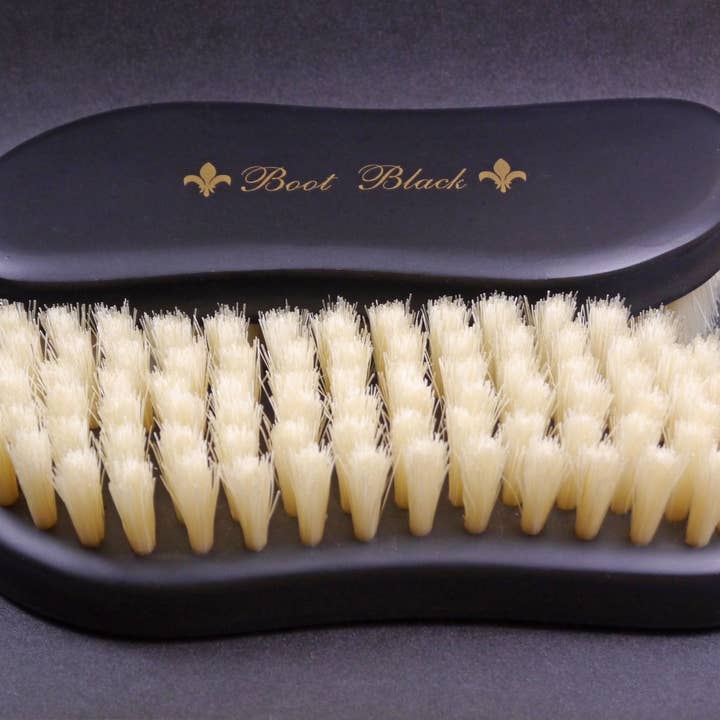 Boot Black USA - Wholesale Shoe Horn - Unisex - Pig Bristles Polishing Brush - Edoya Hand Made6
