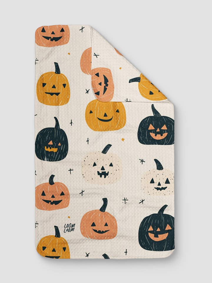 Lanternes Jack-O-Lanternes dessinées à la main pour la vente par Loom Loom