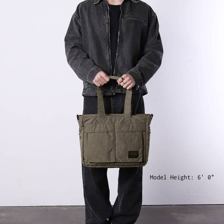 ZIMEGO – Engroshandel Laptoptaske - Unisex – Polstret Laptop Taske Dobbelt Lomme Computertaske - ZB102 N2