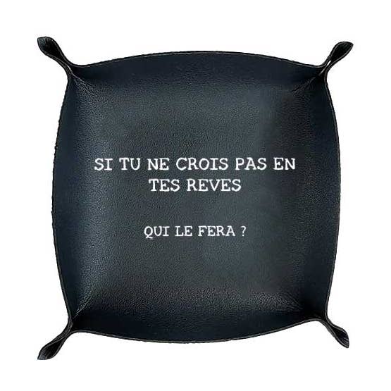 Tasca vuota «Se non credi nei tuoi sogni, chi lo farà?» minimo -10 pezzi per la vendita all'ingrosso da parte di MY CITY MEMORY
