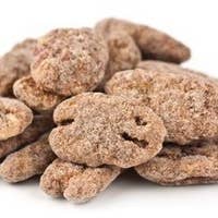 Nut Snack Pack 1/3# Old Fashioned Cinnamon Pecans w/Flair for wholesale by O'Shea's Candies Sweet Shop