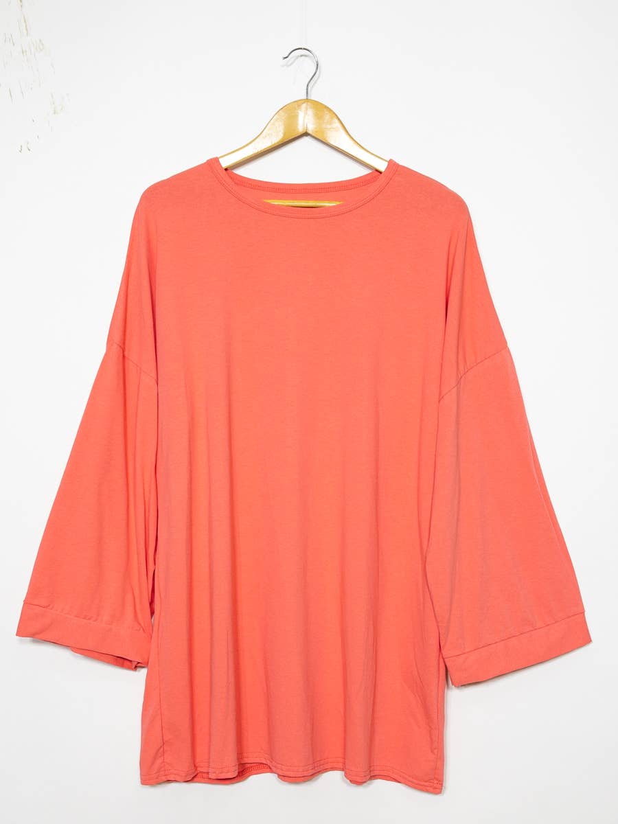 IDEAL OUTFIT - Wholesale Screen Printed T-Shirt - Women's - Tunic ref:2335 Top-cot9