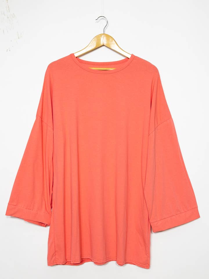 IDEAL OUTFIT - Wholesale Screen Printed T-Shirt - Women's - Tunic ref:2335 Top-cot9