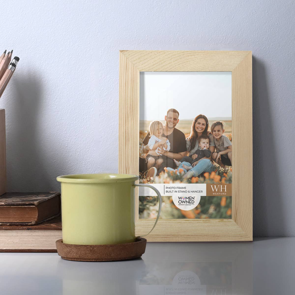 Wexford Home - Wholesale Picture Frame - Photo Frame, Real Wood with Wood Grain, Natural Wood8