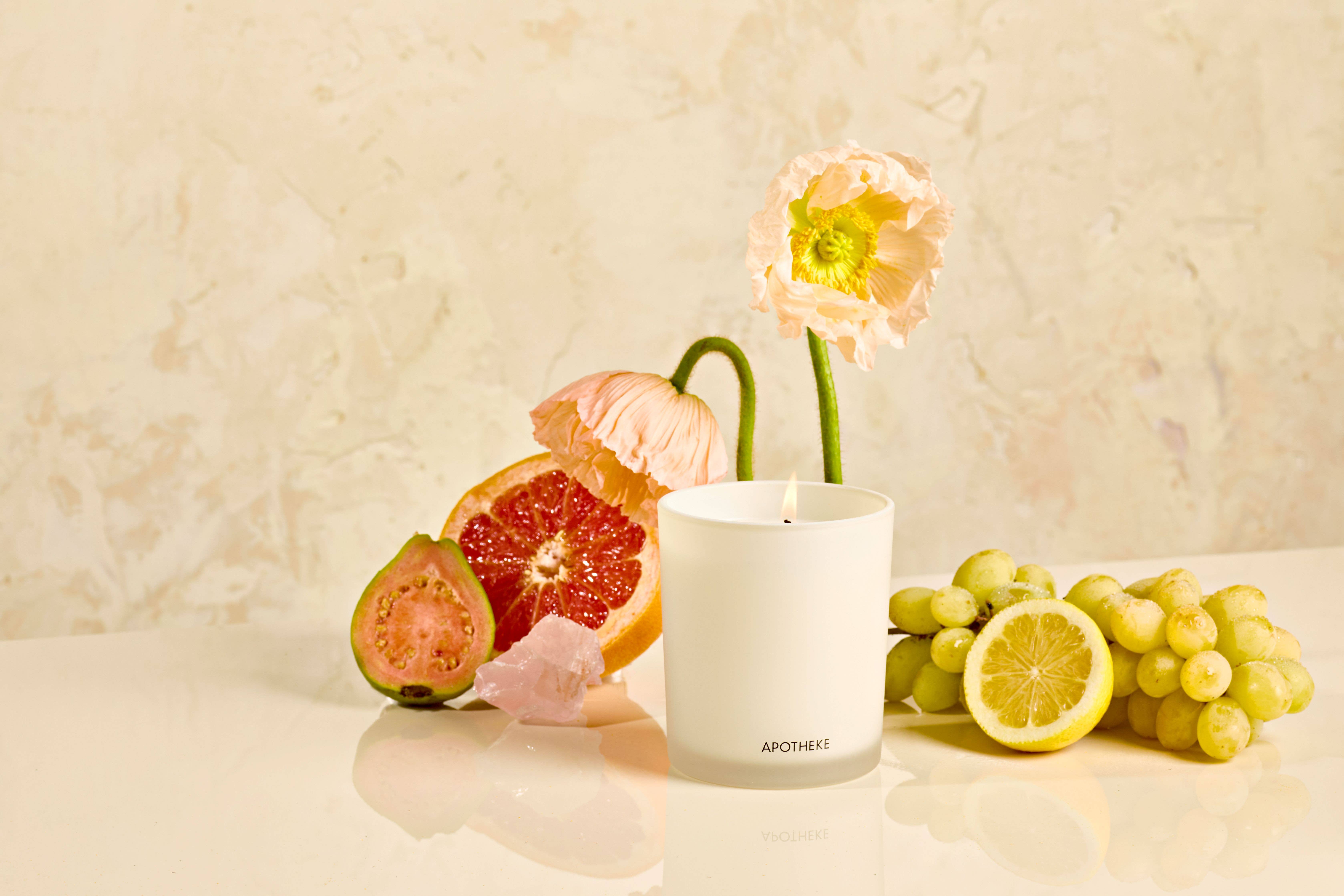 Apotheke - Wholesale Pot/gevulde kaars - Apotheke geurkaars Sea Salt Grapefruit1