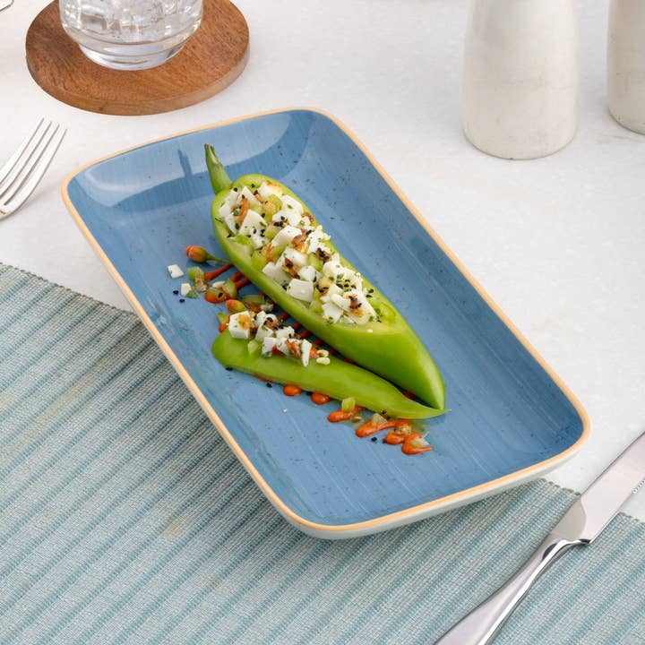 Porslin Rektangulär Tallrik för wholesale av ExpoBazaar