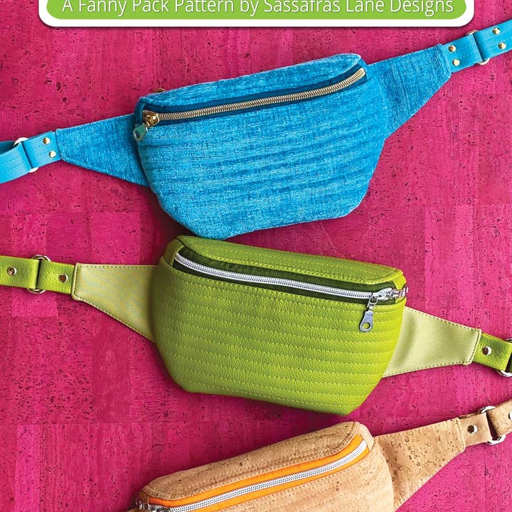 Sassafras Lane Designs - Wholesale Belt Bag - Women's - Bum Bag Pattern