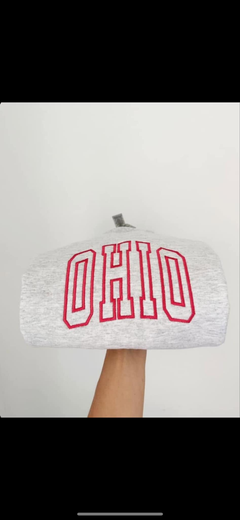 Basil & Burch - Wholesale Sweatshirt - Women's - Ohio embroidered crewneck