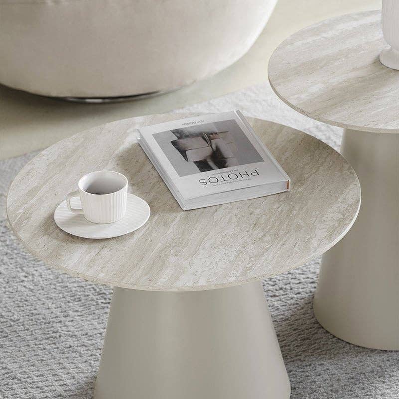 Furnhouse – wholesale Soffbord – Runt Soffbord Tango ø80x45 cm - Grå4