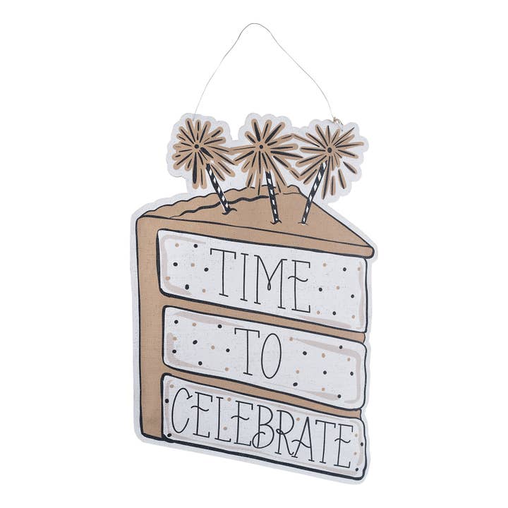 Celebrate/Happy Birthday Cake Burlee for wholesale by Glory Haus