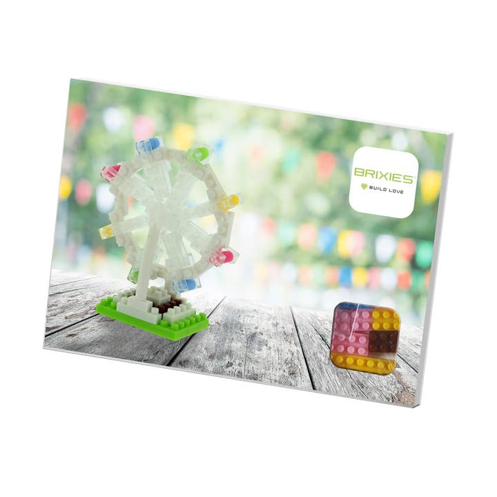 Brixies - Wholesale Build-a-Toy - Kids - BRIXIES Ferris Wheel Postcard2