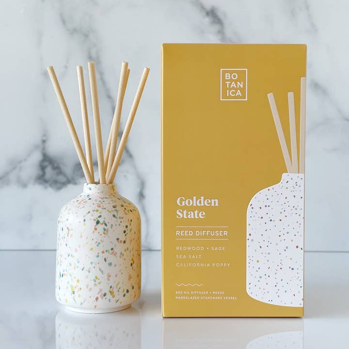 BOTANICA - Wholesale Reed Diffuser - Golden State Reed Diffuser