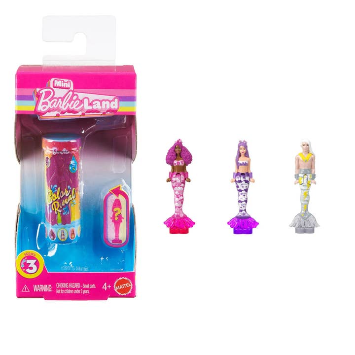 Variety Distributors - Wholesale Doll - Kids - Mini Barbieland Water Color Reveal Dolls (Assorted)0