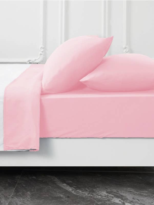 Rosa Bambus-Kissenbezüge Sets - Hypoallergen & Glatt für den Großhandel von Okao Home Goods