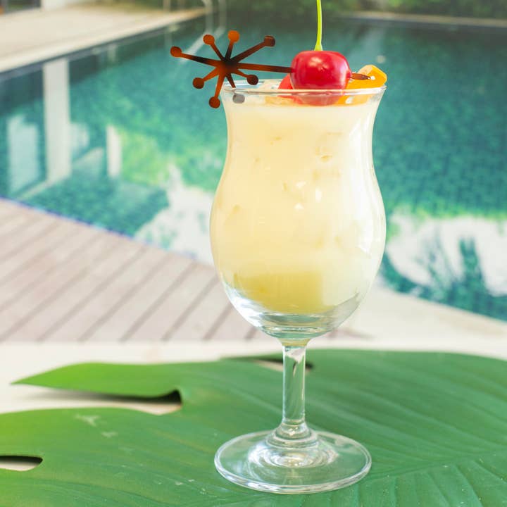 Mod Lounge Paper Company - Vendita all'ingrosso Bastoncini da cocktail - Set di stecchini da cocktail Starburst in acrilico, stile retrò, motivo tartaruga2