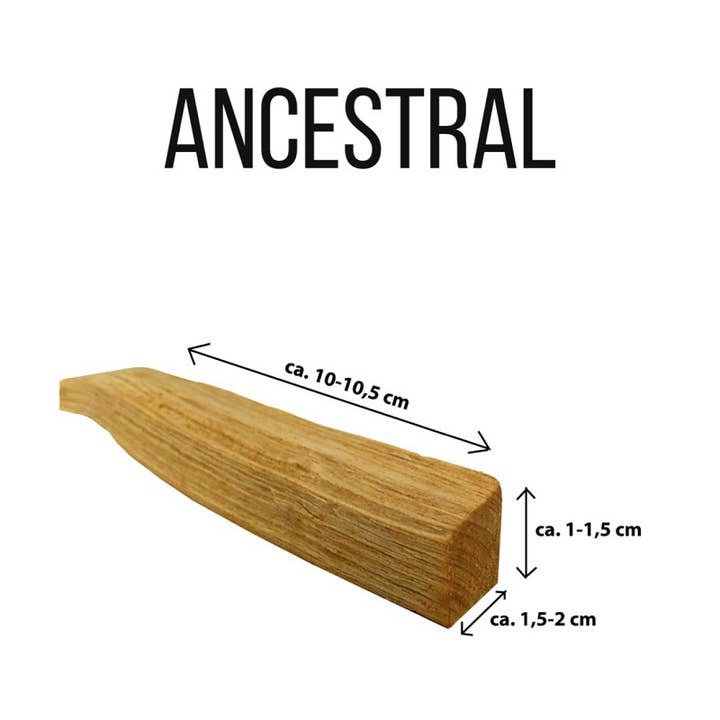 Herborea srl - Wholesale Incense - Palo Santo Sticks from Peru - Ancestral - 7 Sticks1