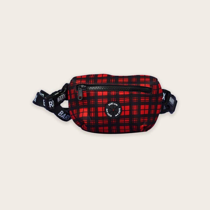Walkies Bag | Red Tartan for wholesale by Barx
