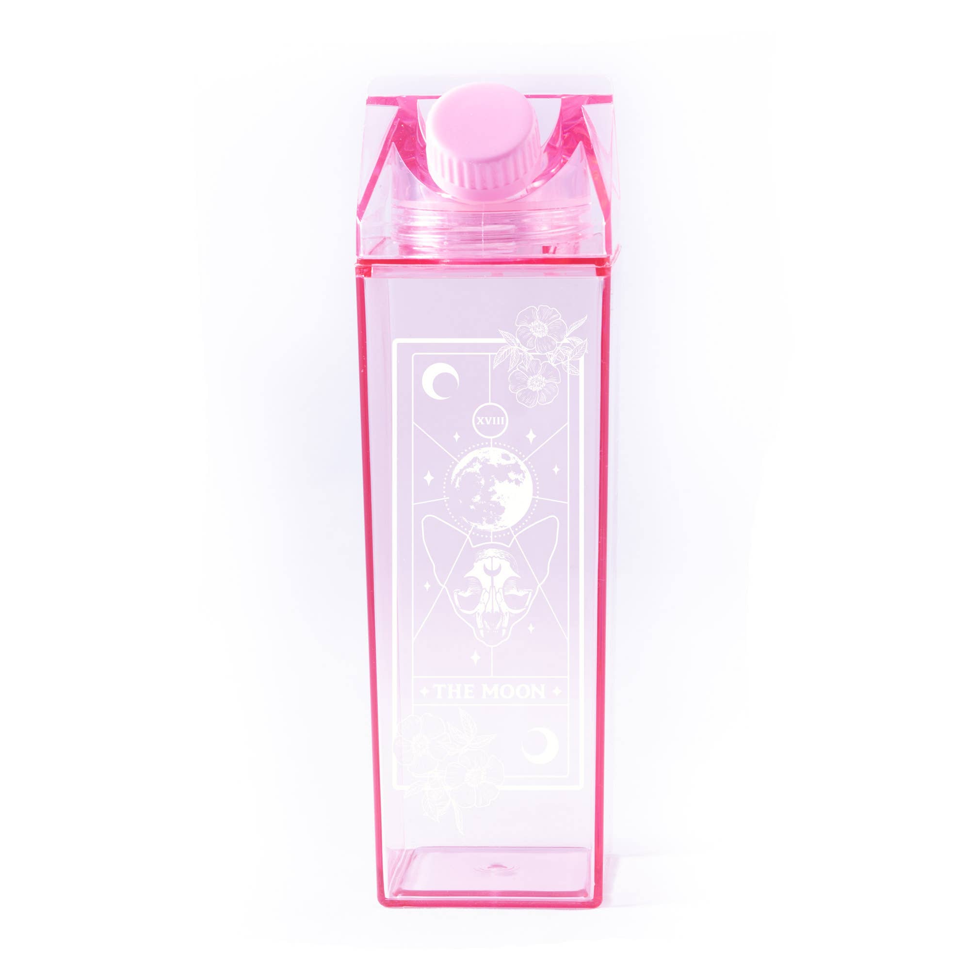 femfetti - Venta al por mayor Botellas de agua - Botella de agua Moon Cat Tarot Milk Carton3