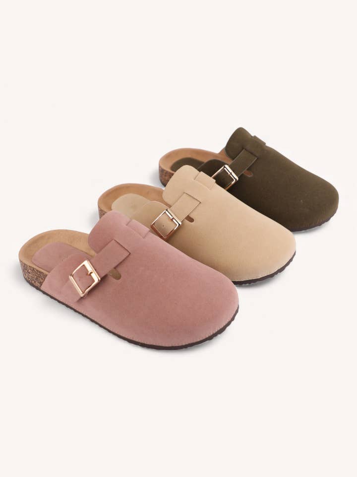 BERK-64W COZY COMFORT CLOGS SLIP-ON MULE for wholesale by CCOCCI