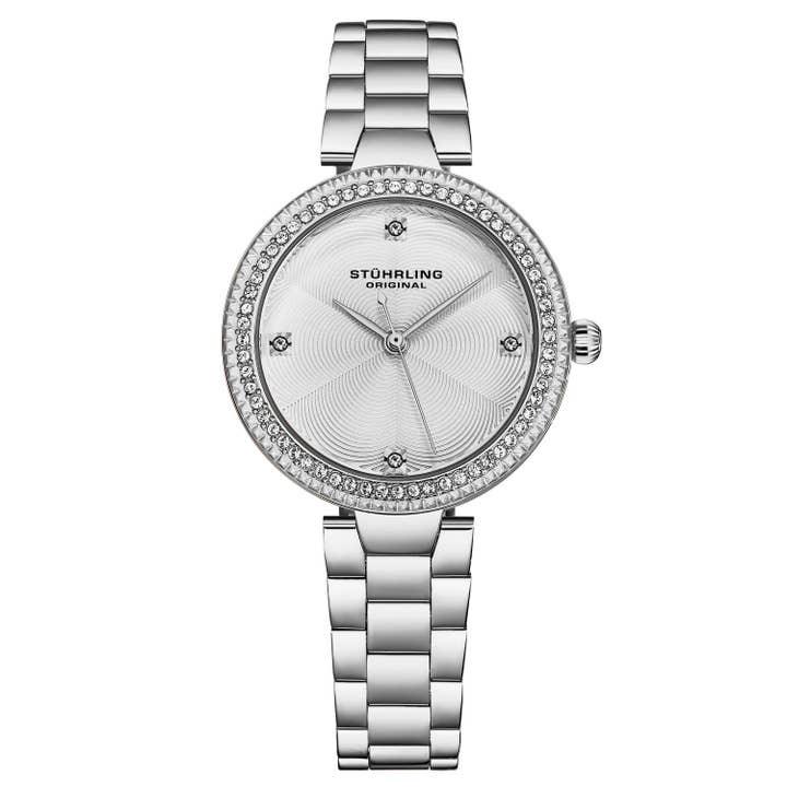 Stuhrling – Großhandel Armbanduhr – Damen – Brilliance Quarz 32mm Klassische Armbanduhr