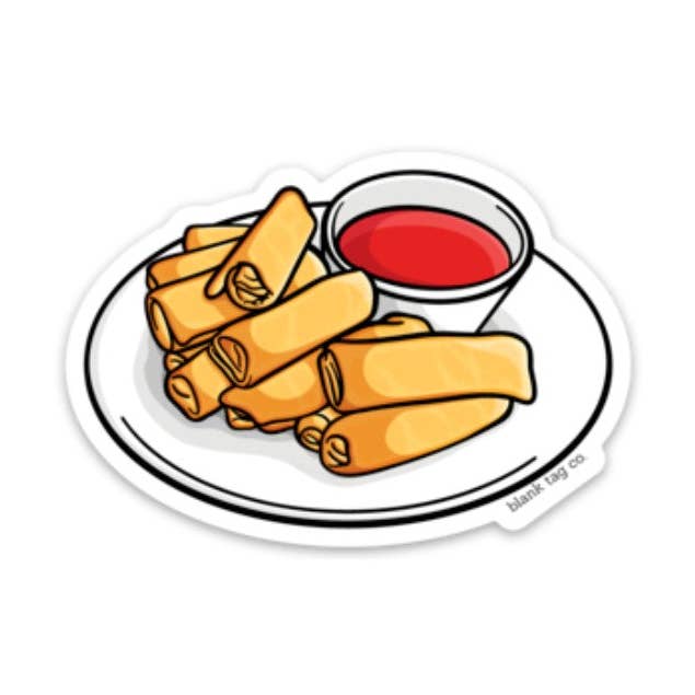 Blank Tag Co.® Waterproof Sticker - Lumpia for wholesale by Blank Tag Co. - Waterproof Stickers