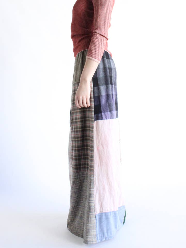 American Recycled Clothing - Wholesale Skirt - Women's - Flannel Skirt Bundle