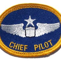 Chief Pilot for wholesale by Military Patches & Pins