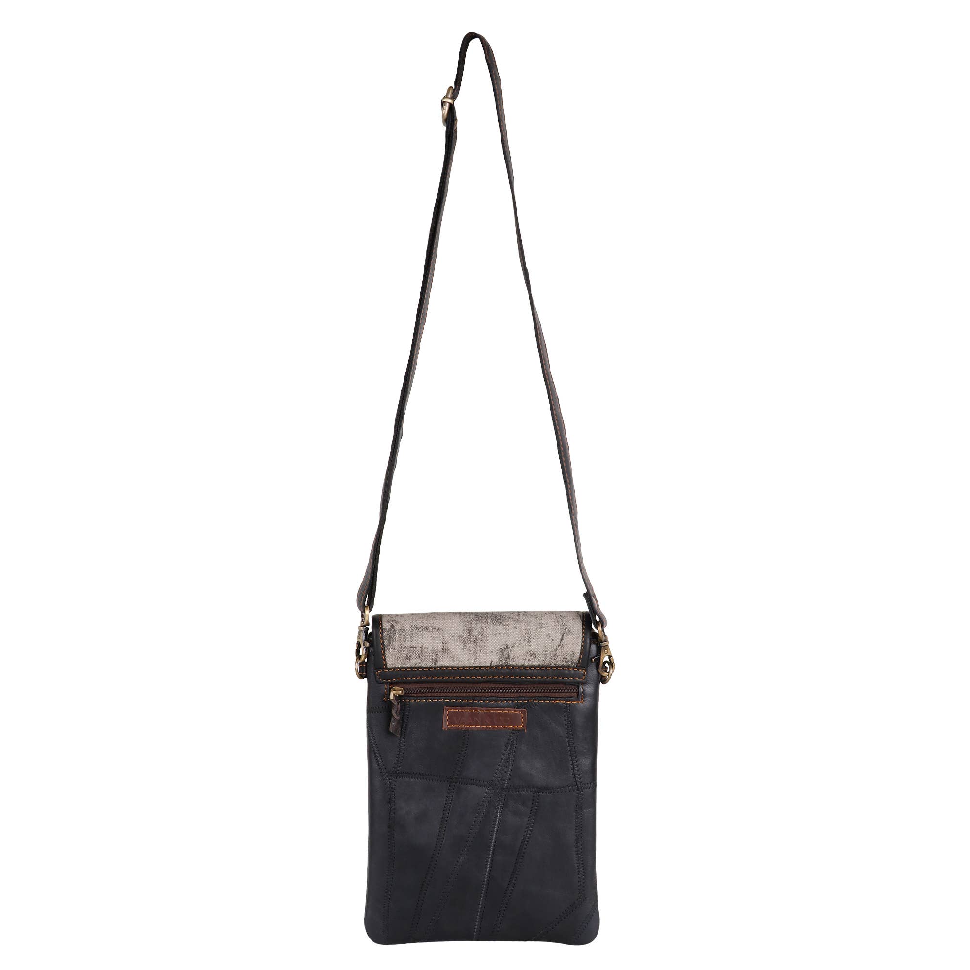Vaan & Co. - Wholesale Crossbody Bag - Women's - Noho Black Crossbody2