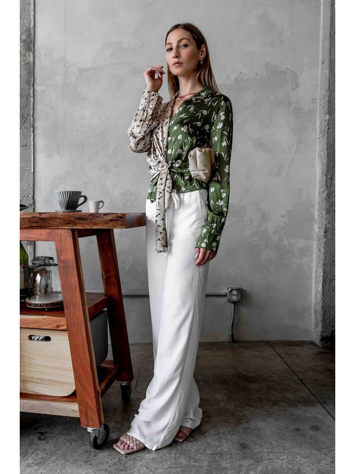 KAYAN.L - Wholesale Pants - Women's - Off White East Hampton Pants