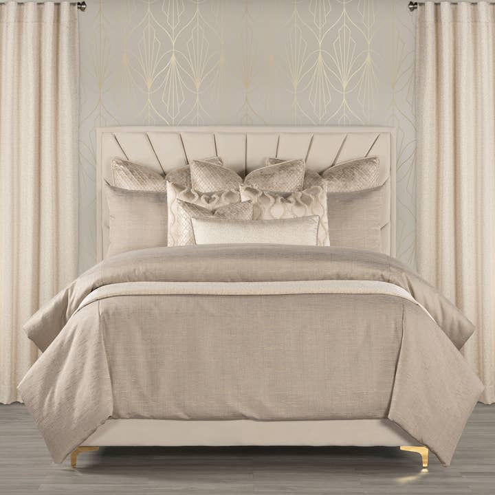 Parure de lit et insert The Great Gatsby en lin tissé pour la vente par Siscovers