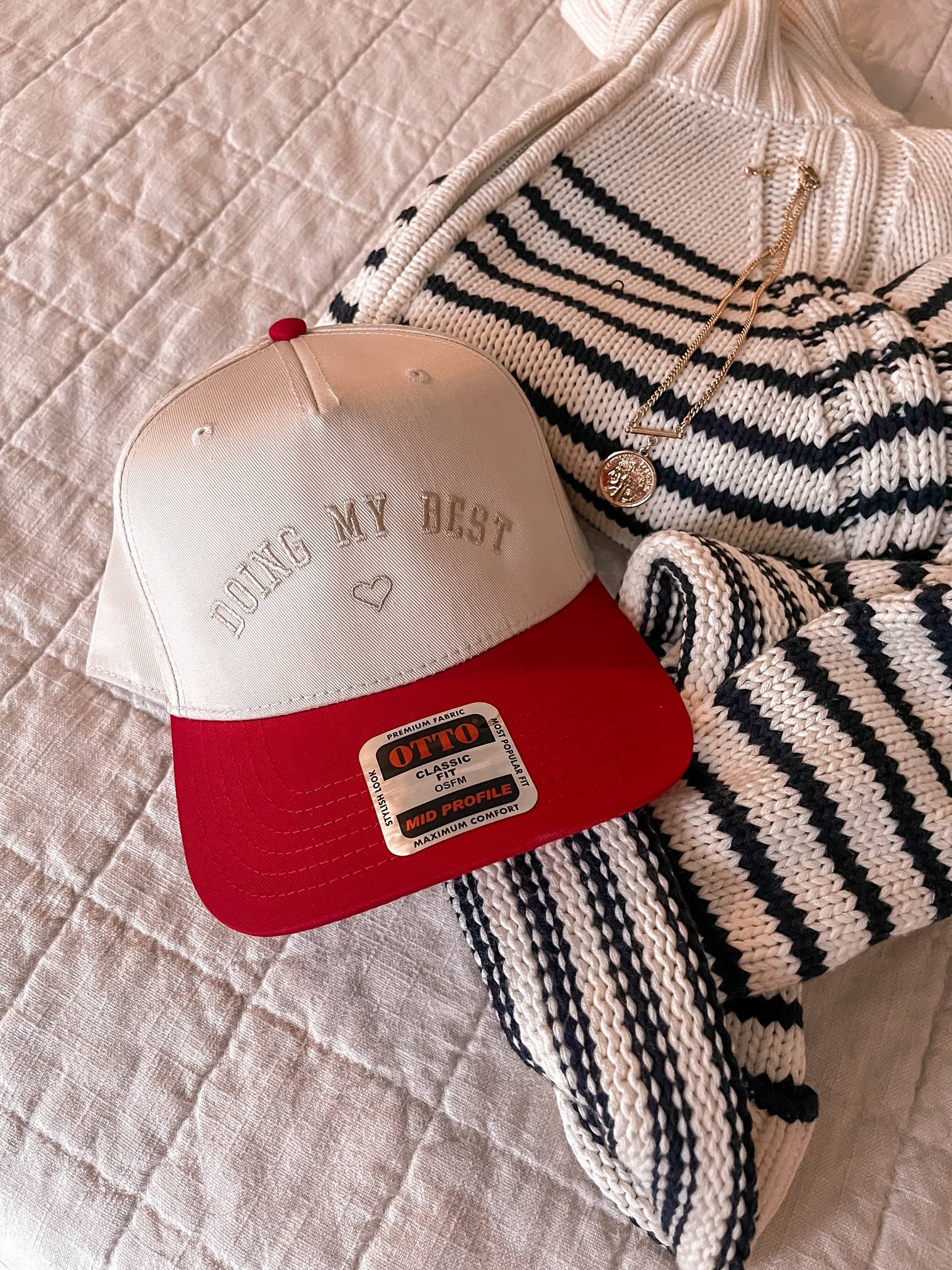 Ginger And Thread – wholesale Truckerkeps – Dam – Gör mitt bästa hjärtembroderade hatt för mamma, mammas keps3