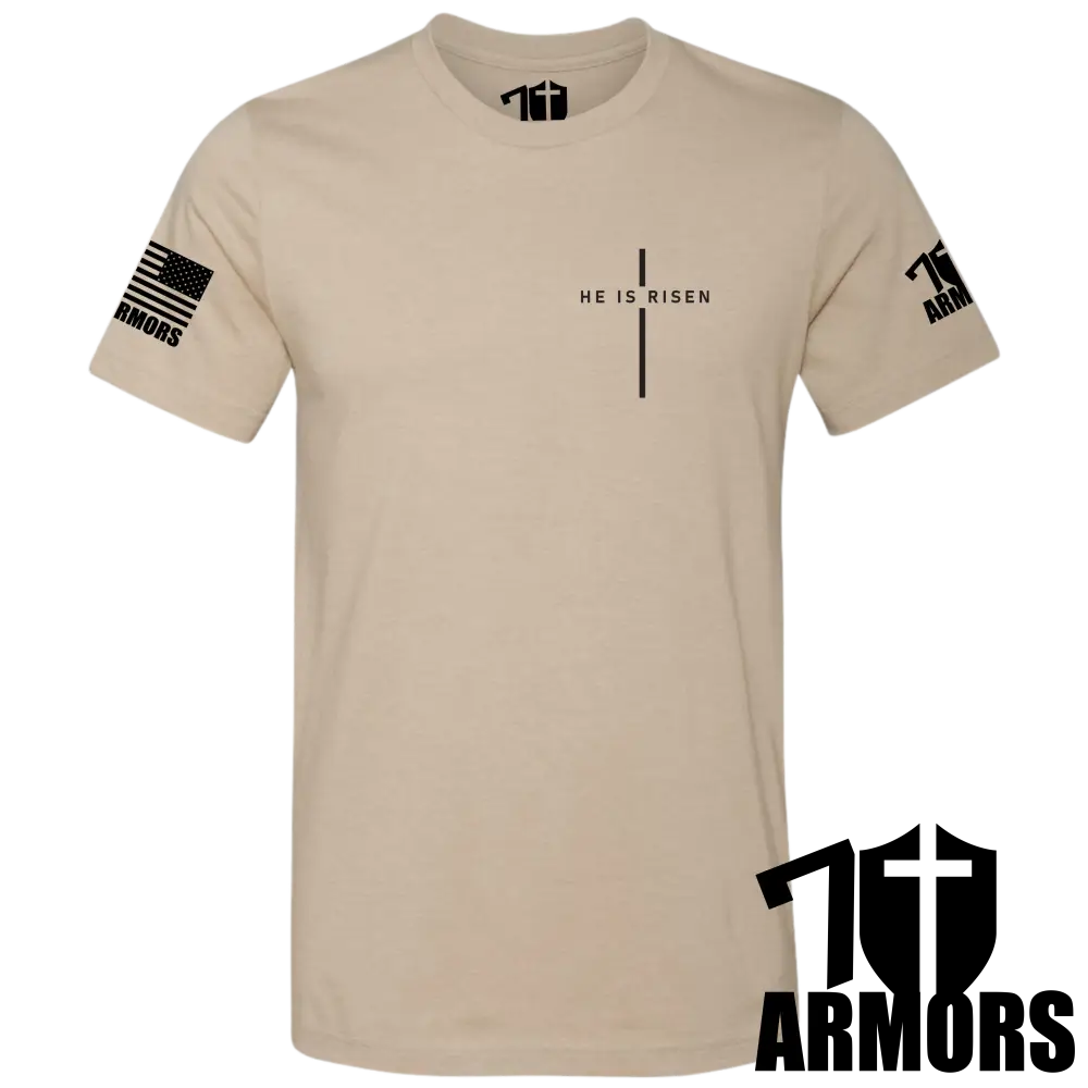 7 ARMORS APPAREL - Wholesale Screen Printed T-Shirt - Men's - HE IS RISEN T-SHIRT9