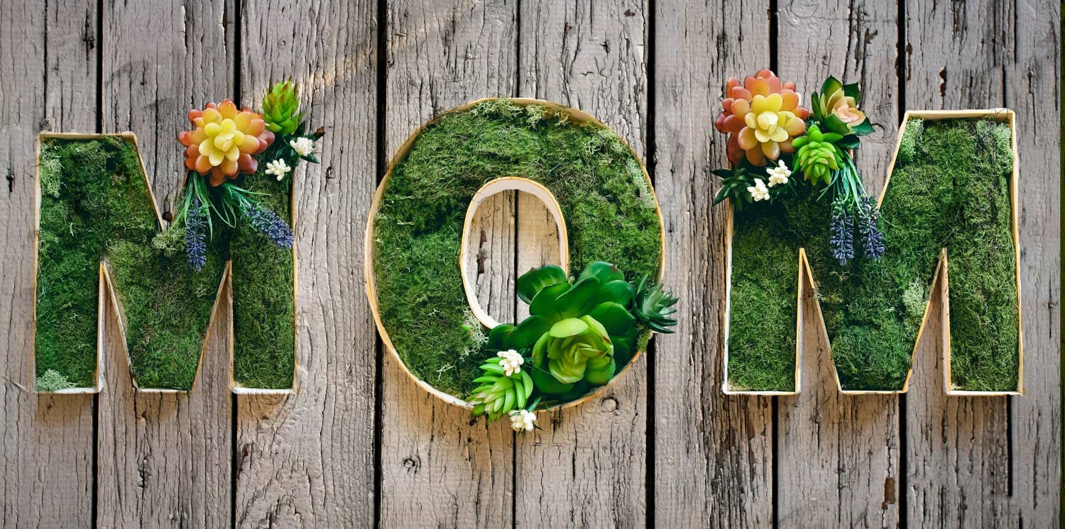 Rishstudio - Wholesale Decorative tabletop object - Moss Letters, Custom Moss Letters, Personalised wedding Letters, Moss Art, Moss Logo,Wedding letters,wooden Letters,Christmas Gifts for her,5