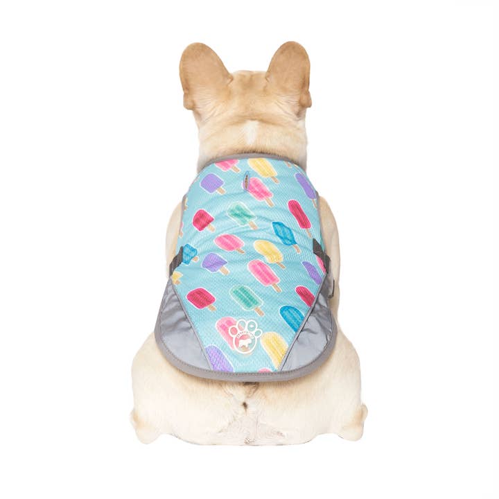 Popsicles Chill Seeker Dog Cooling Dog Vest (Popsicles) for wholesale on Faire1
